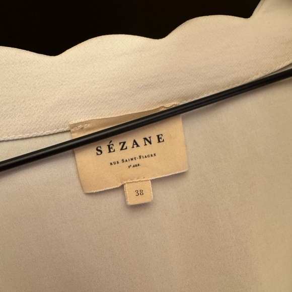 Sezane white shirt - gorgeous! Only worn once. - Picture 3 of 3